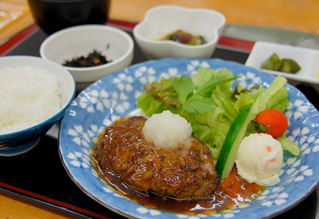 近江牛和風ハンバーグ定食