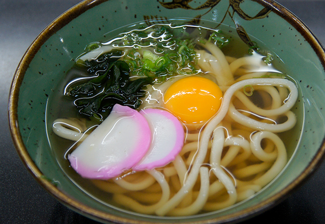 月見うどん