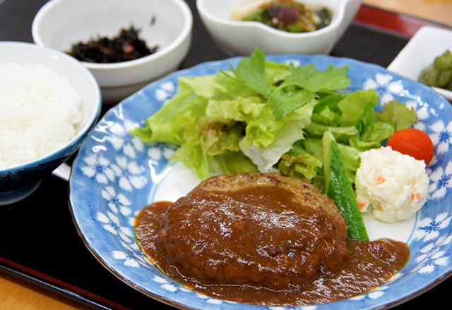 近江牛ハンバーグ定食