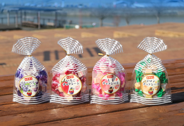 竜王産フルーツチョコ